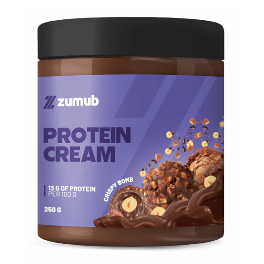 Pâte à Tartiner Protéinée - Chocolate Crispy Bomb 250g / Chocolate Crispy Bomb - ZUMUB - Market Fit