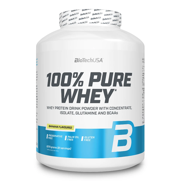 100% Pure Whey - 2270g 2270g / Bourbon Vanille - BIOTECH USA | Market Fit