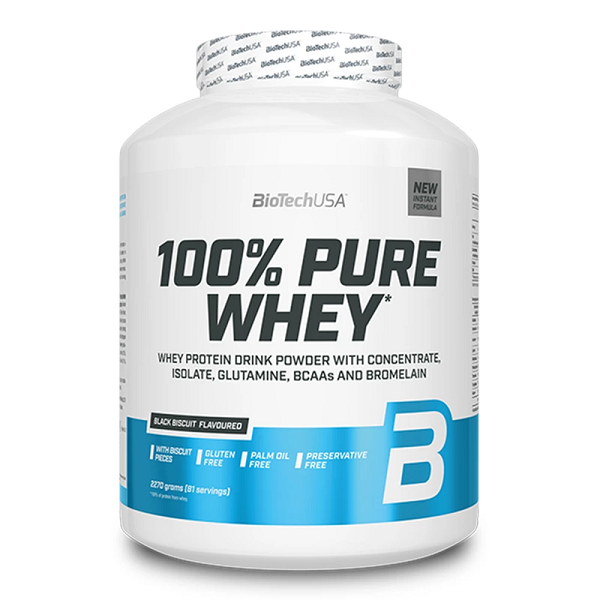 100% Pure Whey - 2270g 2270g / Black Biscuit - BIOTECH USA | Market Fit