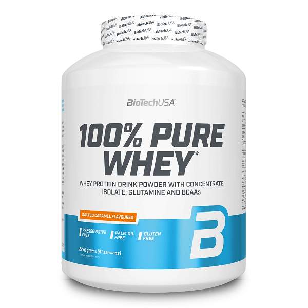 100% Pure Whey - 2270g 2270g / Caramel Beurre Salé - BIOTECH USA | Market Fit