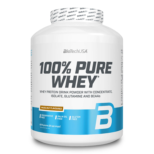100% Pure Whey - 2270g 2270g / Bourbon Vanille - BIOTECH USA | Market Fit