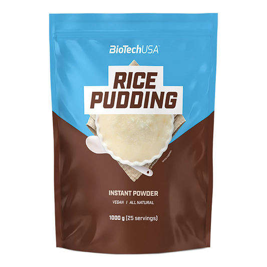 Rice Pudding - Crème de riz 1000g / Nature - BIOTECH USA - Market Fit