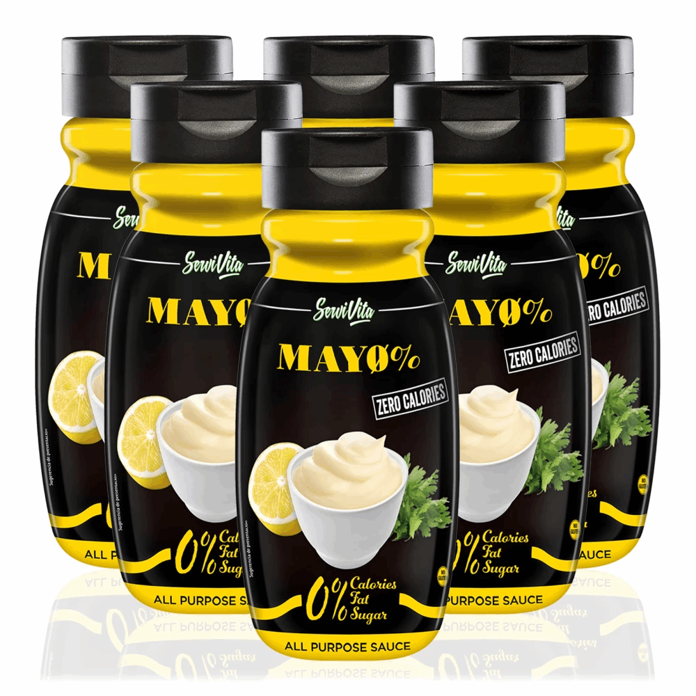 Sauce Zéro Calories - Mayo 0% 320ml - SERVIVITA | Market Fit
