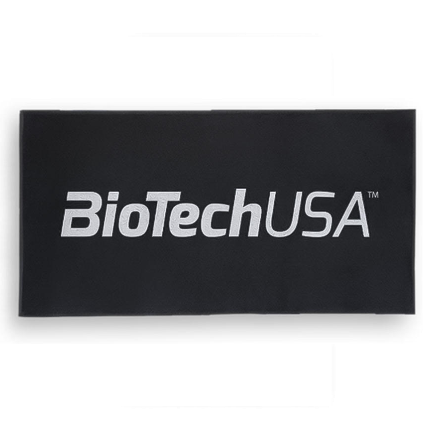 Serviette de gym noir 50x100cm - BIOTECH USA | Market Fit