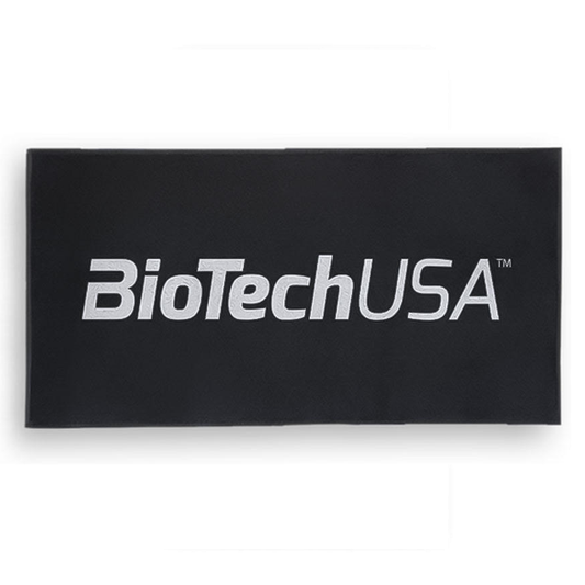 Serviette de gym noir 50x100cm - BIOTECH USA - Market Fit