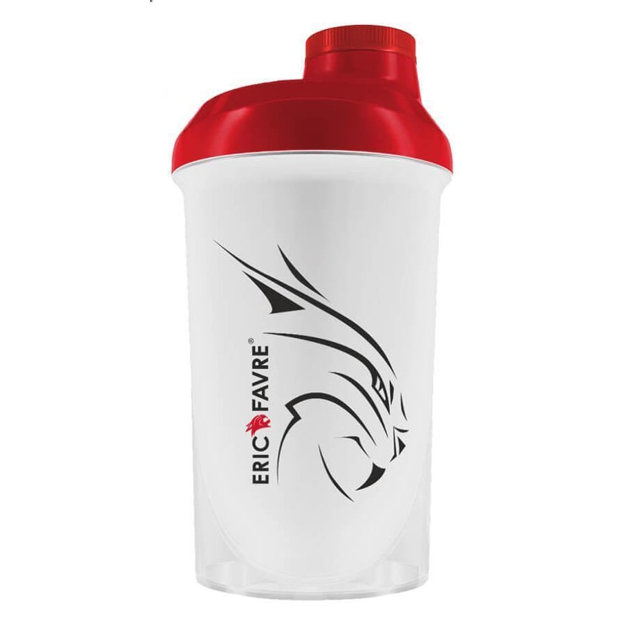 Shaker fitness 400ml / Rouge - ERIC FAVRE | Market Fit