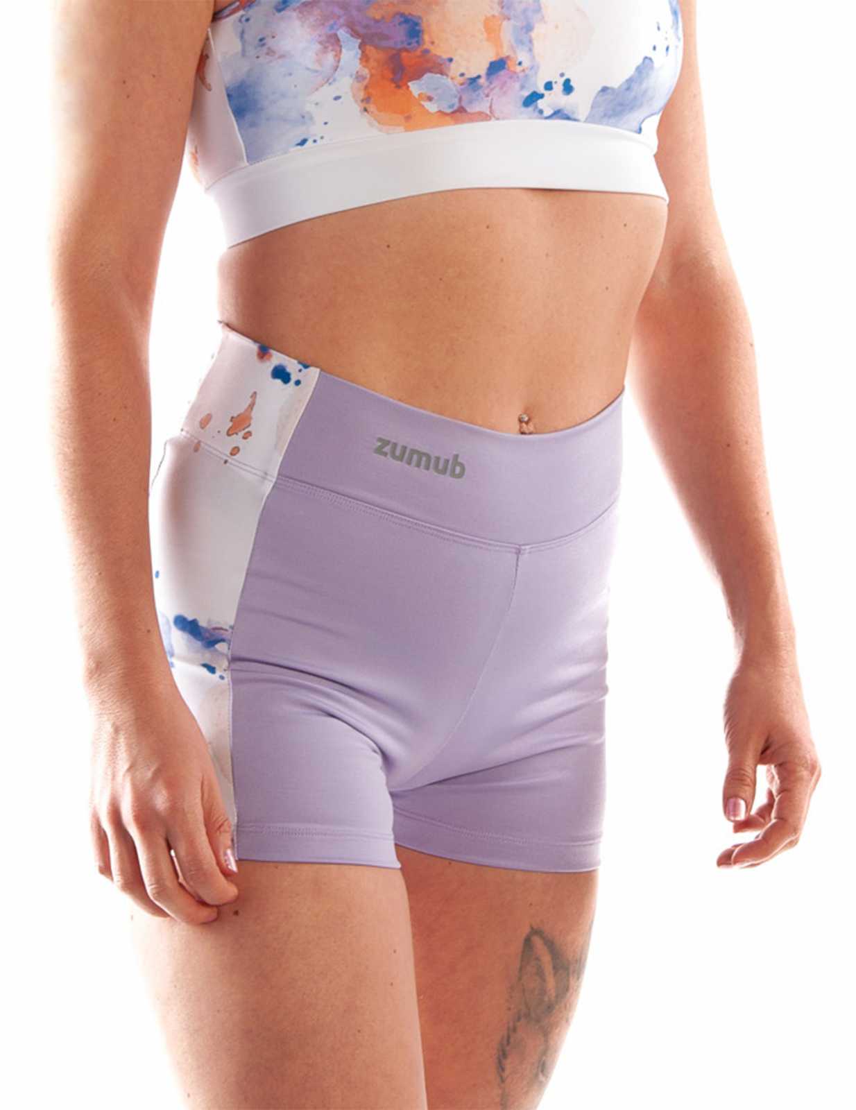 Short Gym Native - Aquarelle S - ZUMUB | Market Fit