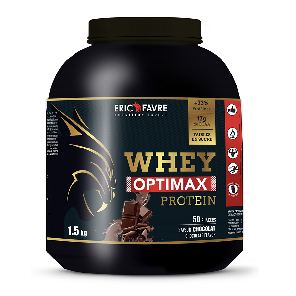 Whey Optimax 1.5kg 1.5kg / Chocolat - ERIC FAVRE | Market Fit