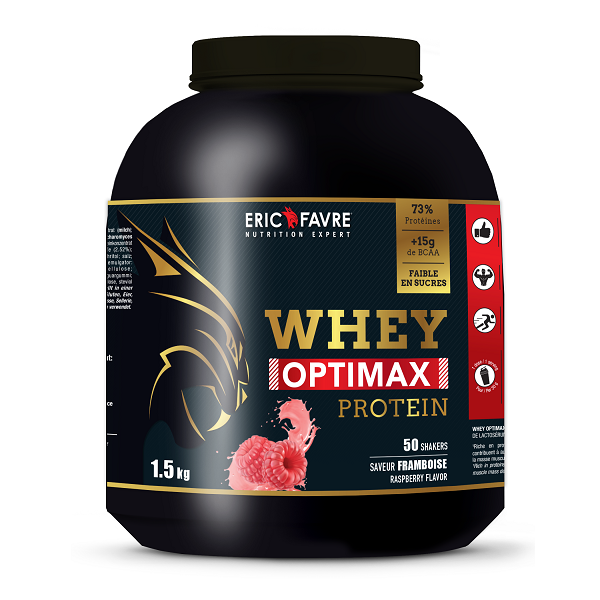 Whey Optimax 1.5kg 1.5kg / Framboise - ERIC FAVRE | Market Fit