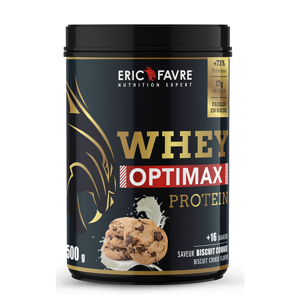 Whey Optimax 500g 500g / Cookies & Cream - ERIC FAVRE | Market Fit