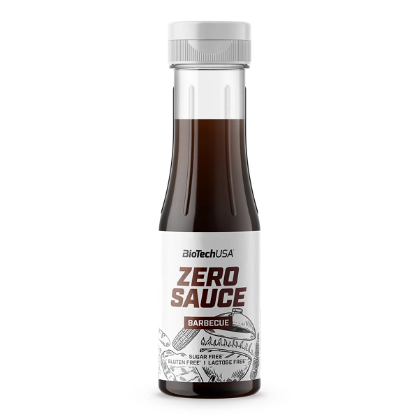 Zero Sauce 350 ml / Barbecue - BIOTECH USA | Market Fit