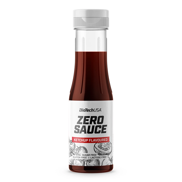 Zero Sauce 350 ml / Ketchup - BIOTECH USA | Market Fit