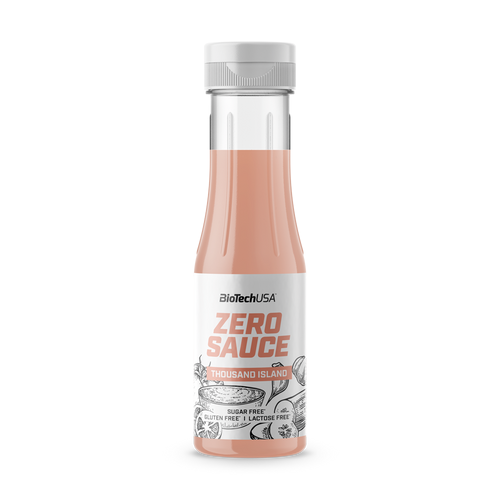 Zero Sauce 350 ml / Vinaigrette des Mille-Îles - BIOTECH USA | Market Fit