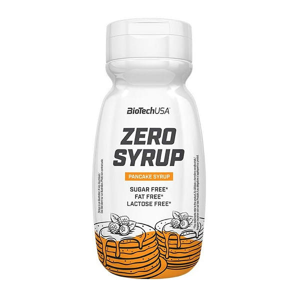 Zero Syrup 320 ml / Sirop d’érable - BIOTECH USA - Market Fit