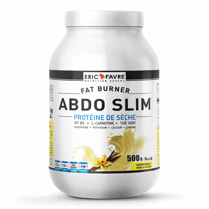 Abdo slim Burner - Protéine de sèche 500g / Vanille - ERIC FAVRE - Market Fit