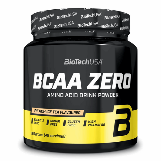 BCAA Zero 360g / Pêche Ice-Tea - BIOTECH USA - Market Fit