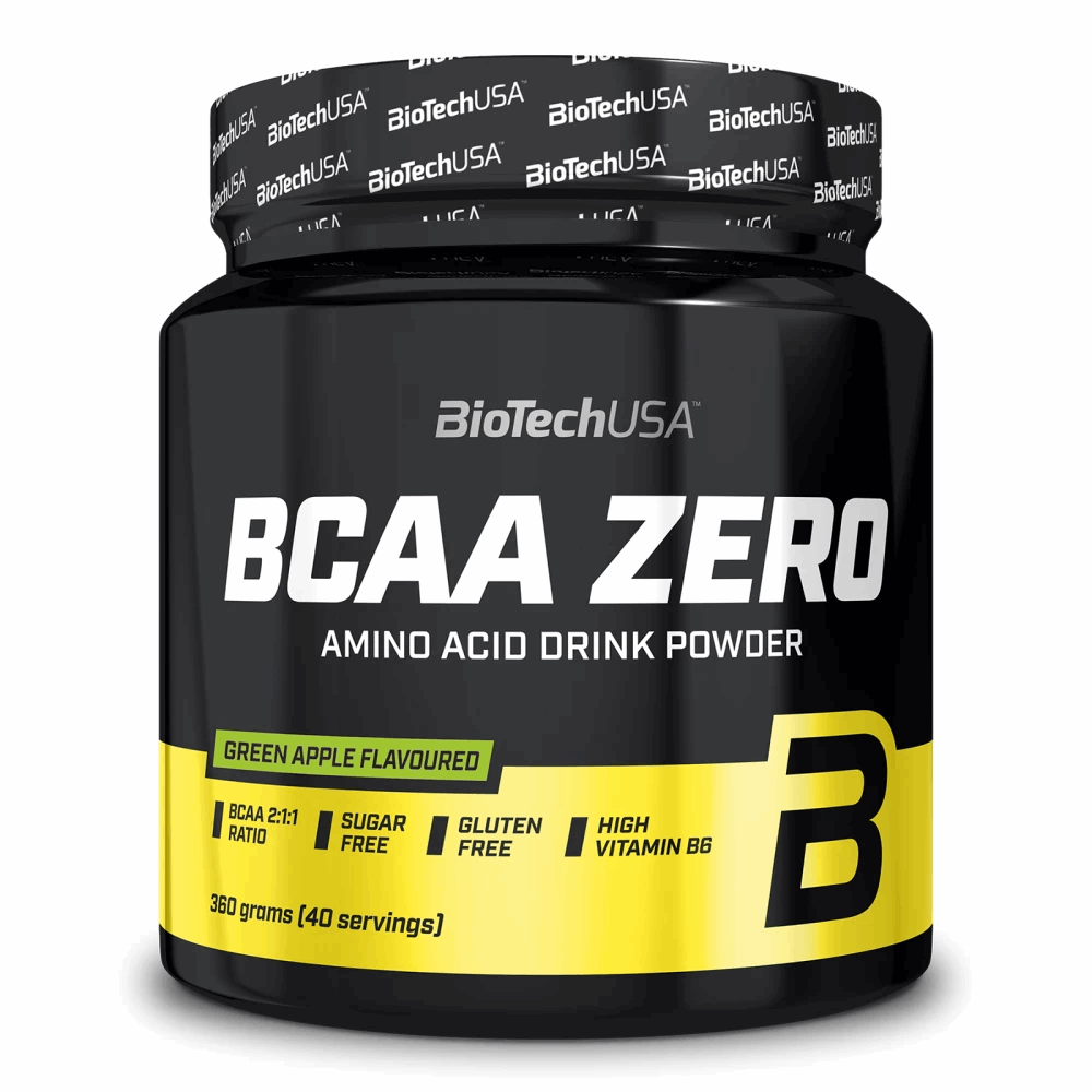 BCAA Zero 360g / Pomme verte - BIOTECH USA | Market Fit