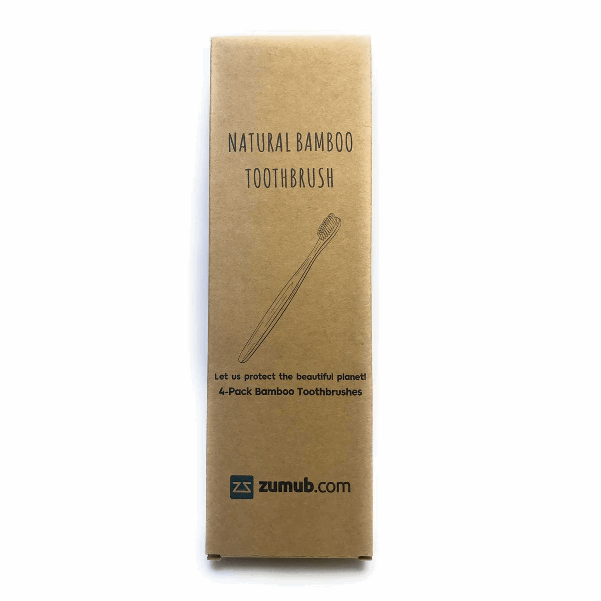 Brosse à dents - Bambou naturel Default Title - ZUMUB | Market Fit