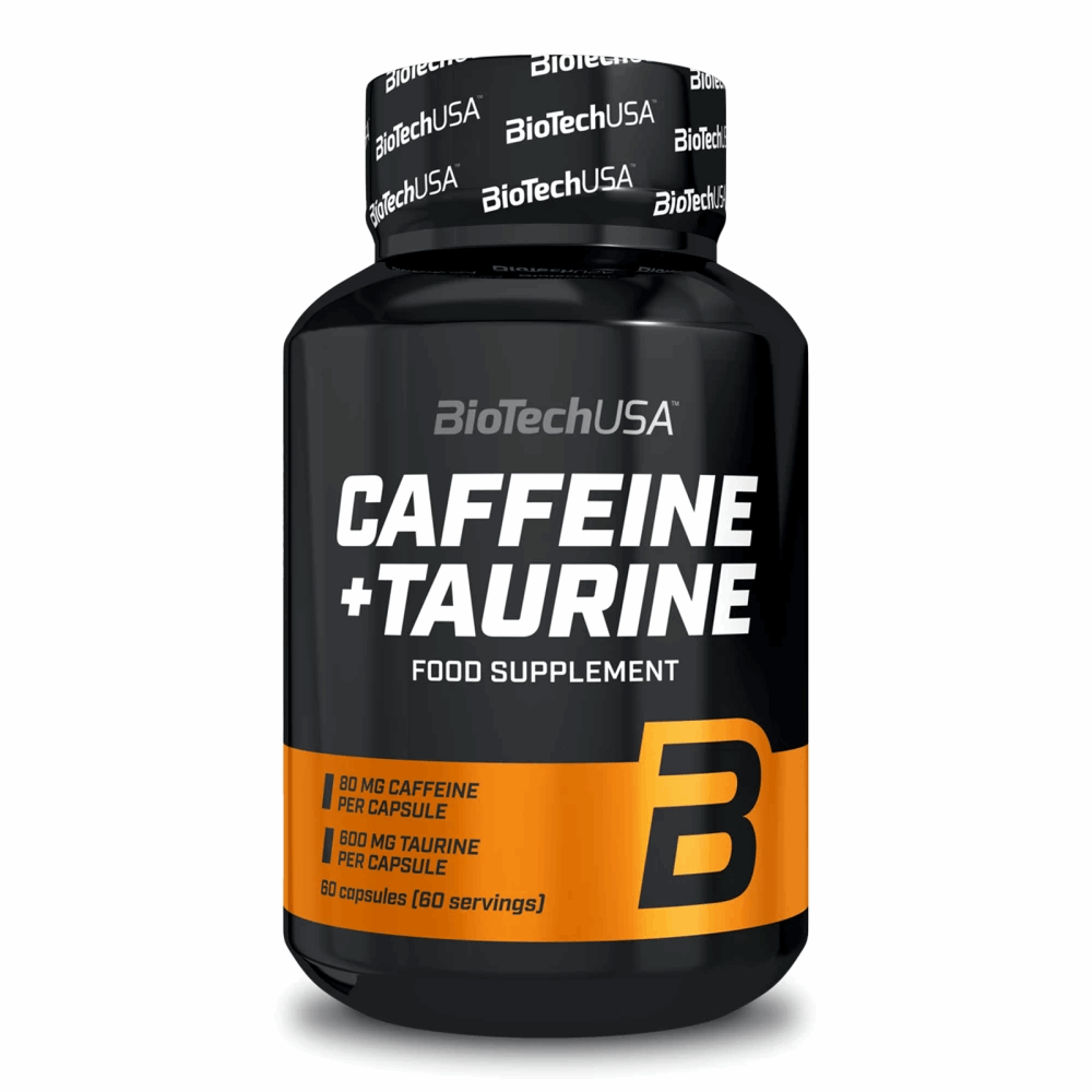 Caféine + Taurine 60 capsules - BIOTECH USA - Market Fit
