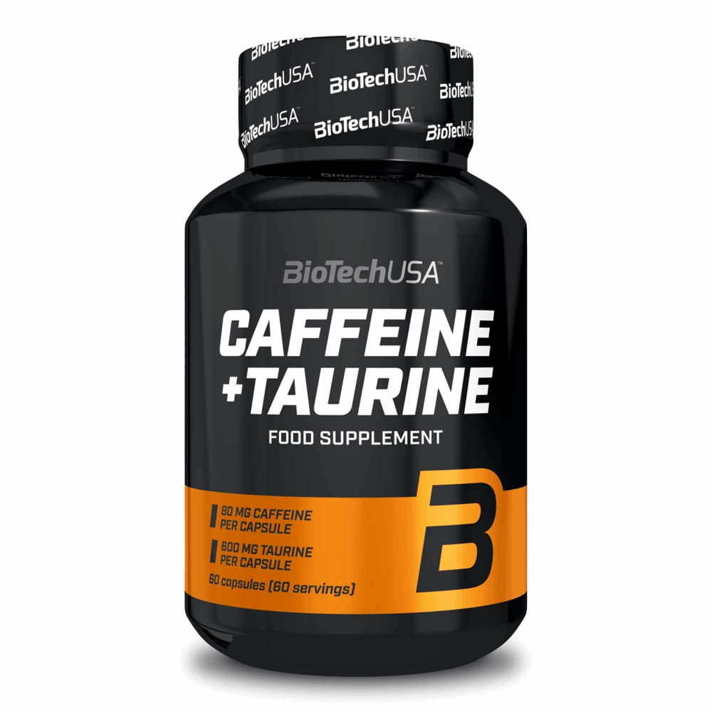 Caféine + Taurine 60 capsules - BIOTECH USA | Market Fit