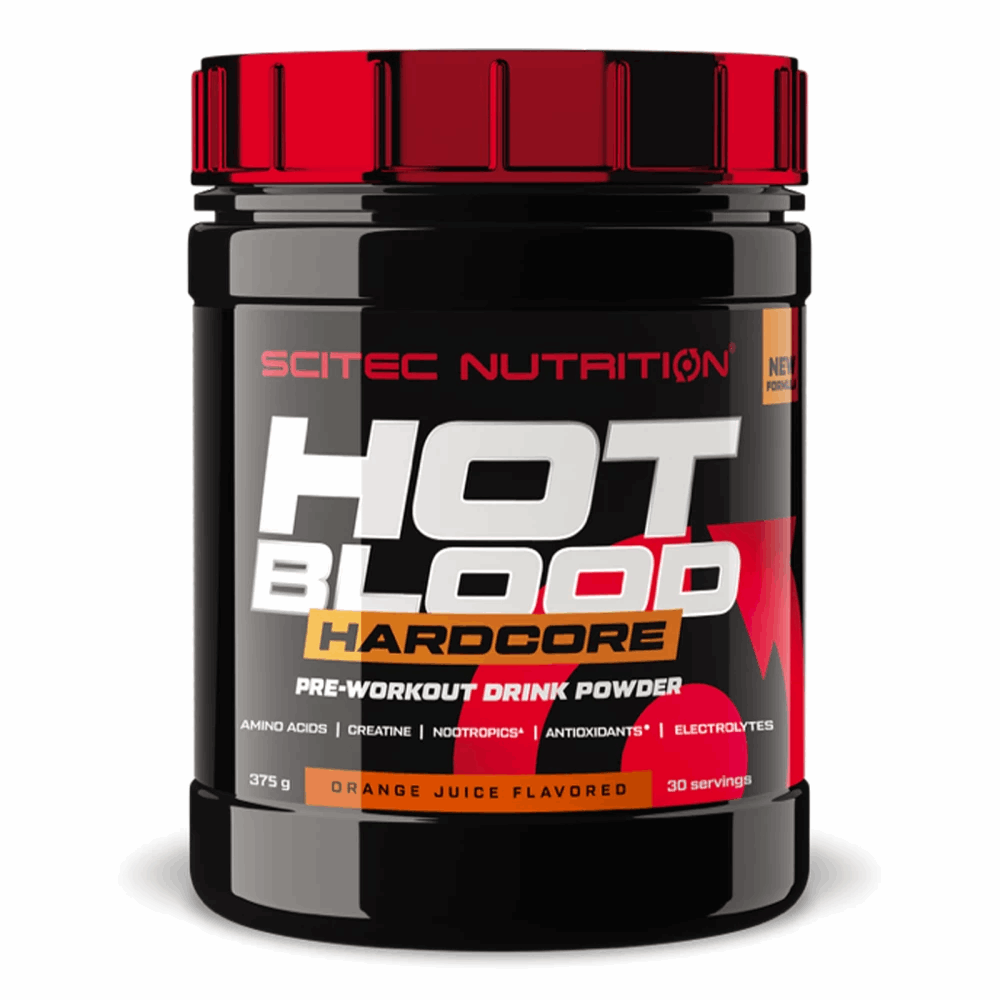 Hot Blood Hardcore 375g / Orange - SCITEC NUTRITION - Market Fit