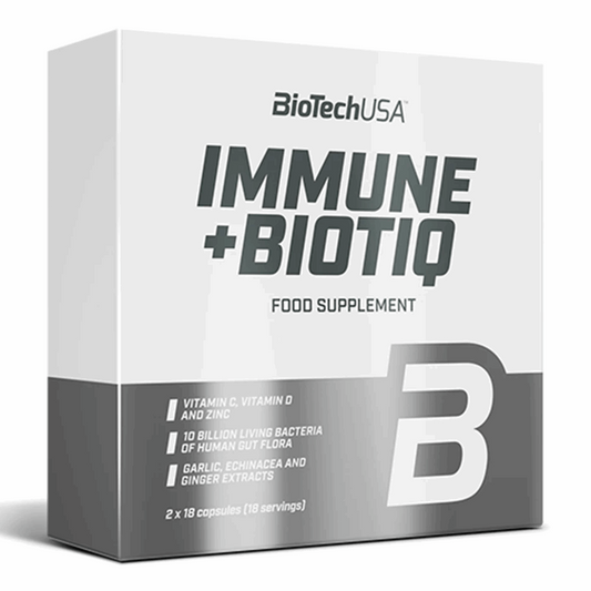 Immune+Biotiq 36 capsules - BIOTECH USA - Market Fit