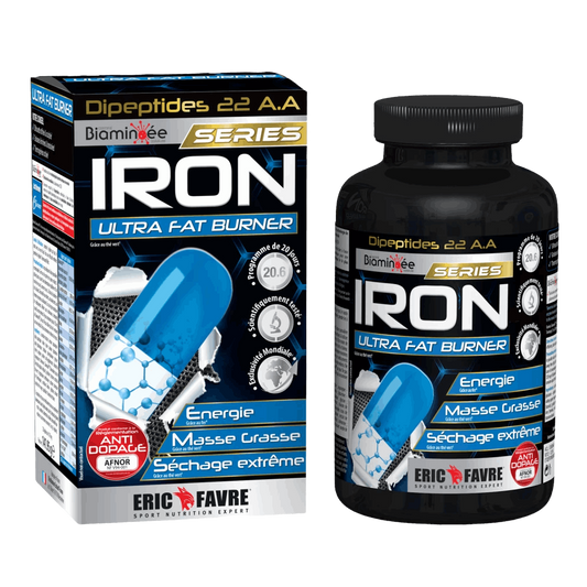 Iron Ultra Fat Burner - Brûleur De Graisse 120 capsules - ERIC FAVRE - Market Fit