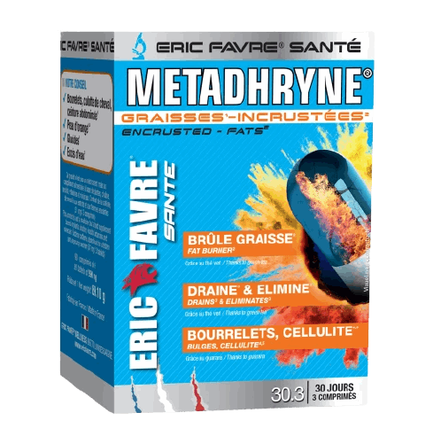 Metadhryne - Brûleur de graisseur incrustées 90 capsules - ERIC FAVRE - Market Fit