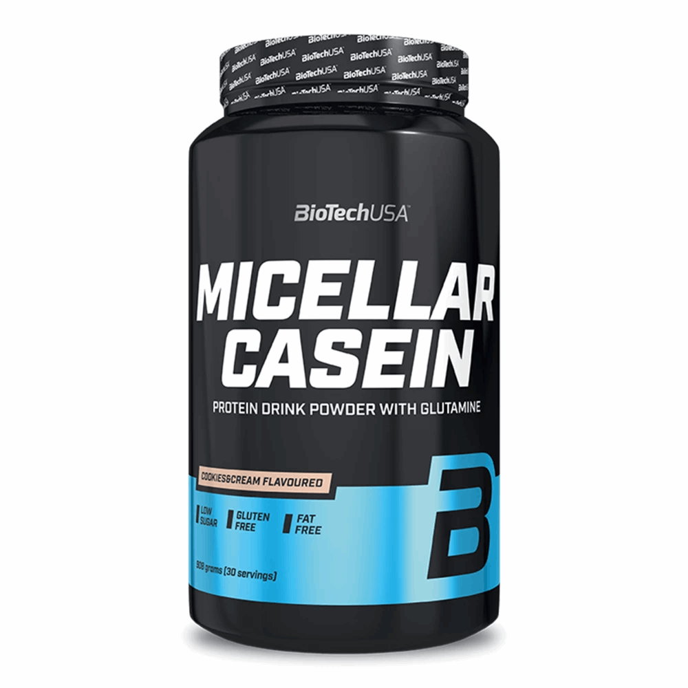 Micellar Casein 908g / Cookies & Cream - BIOTECH USA | Market Fit
