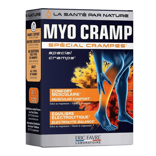 Myo Cramp 30 capsules - ERIC FAVRE - Market Fit