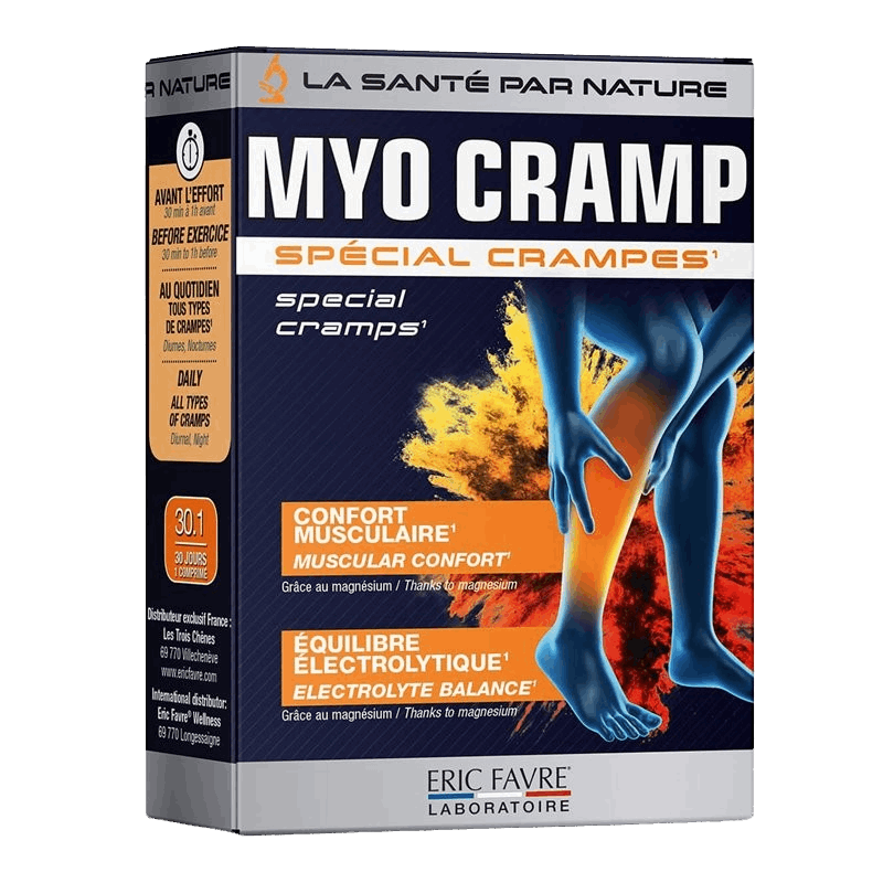 Myo Cramp 30 capsules - ERIC FAVRE | Market Fit