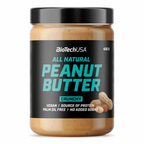 Peanut butter - Beurre de cacahuète 400g / Crunchy - BIOTECH USA | Market Fit