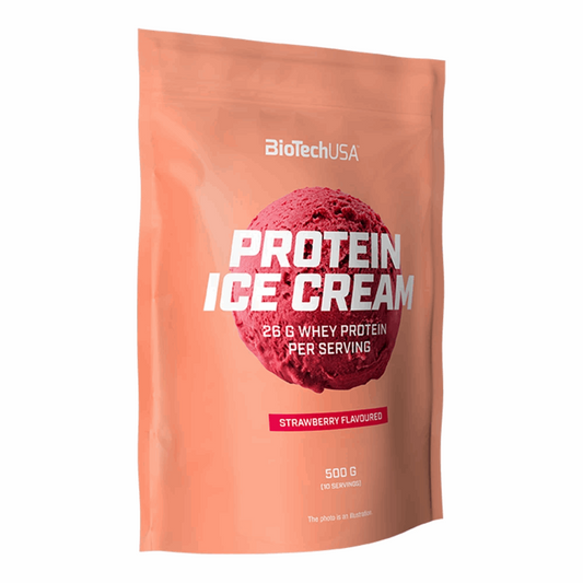 Protein Ice Cream 500g / Fraise - BIOTECH USA - Market Fit
