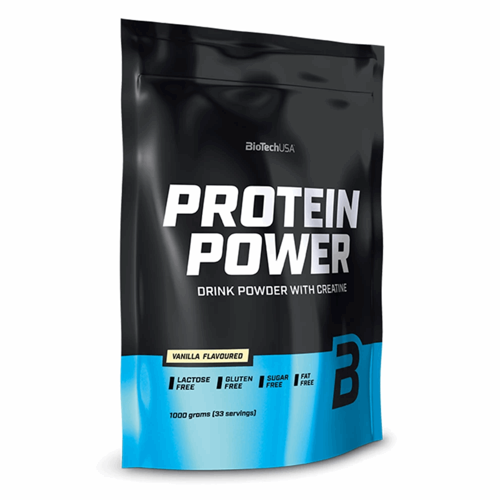 Protein Power - 1kg 1000g / Vanille - BIOTECH USA - Market Fit