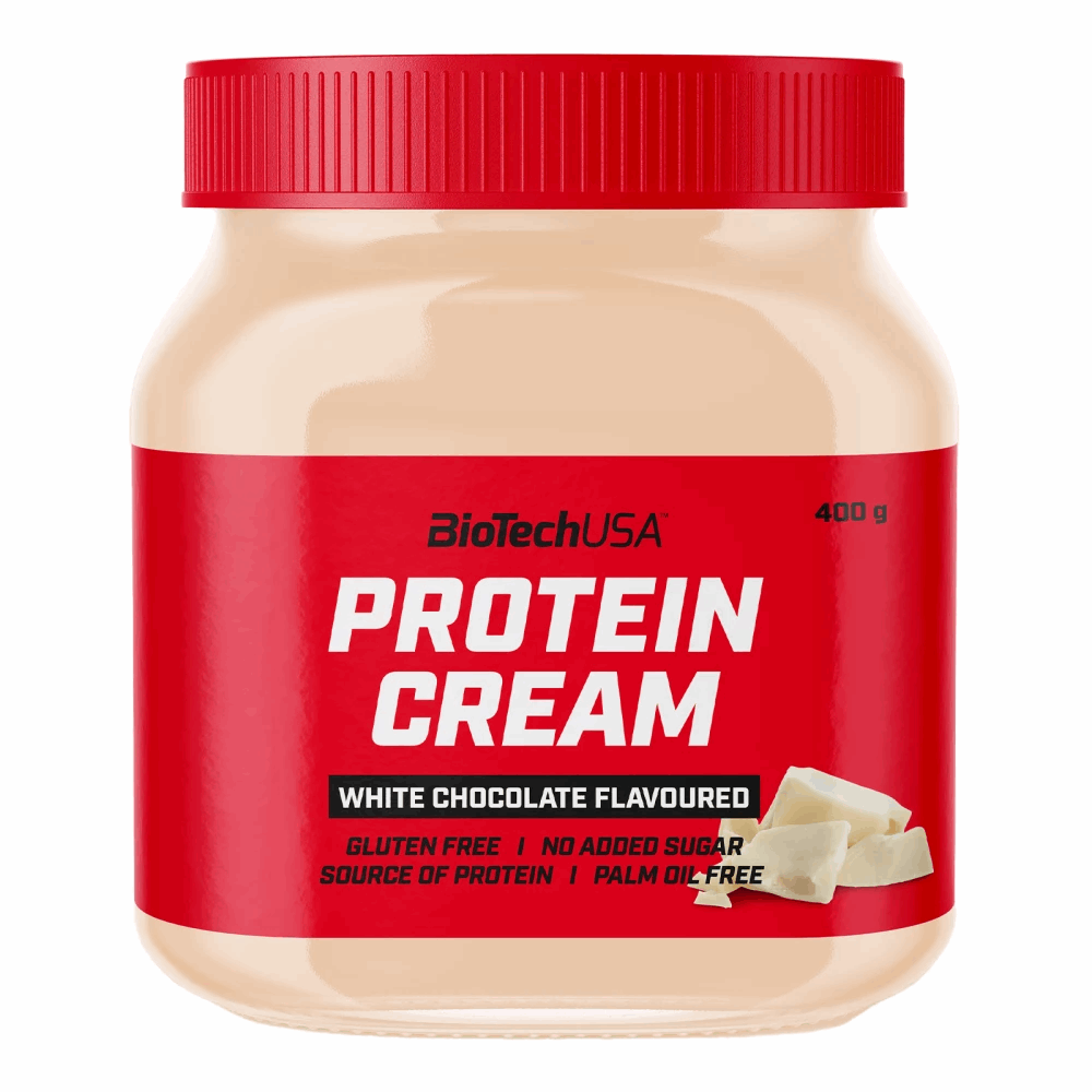 Protein Cream - Chocolat blanc 400g - BIOTECH USA - Market Fit