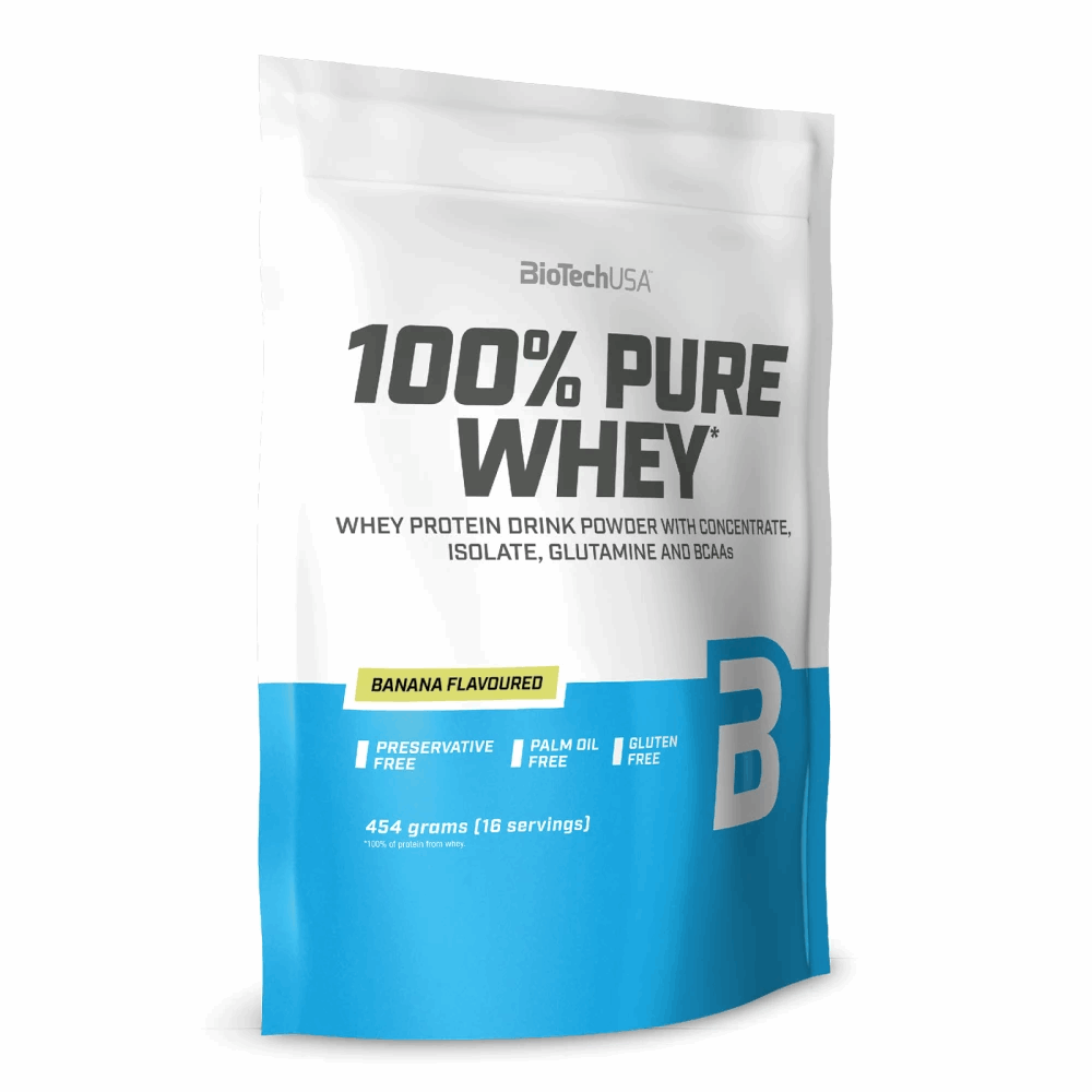 100% Pure Whey - 454g 454g / Banane - BIOTECH USA - Market Fit