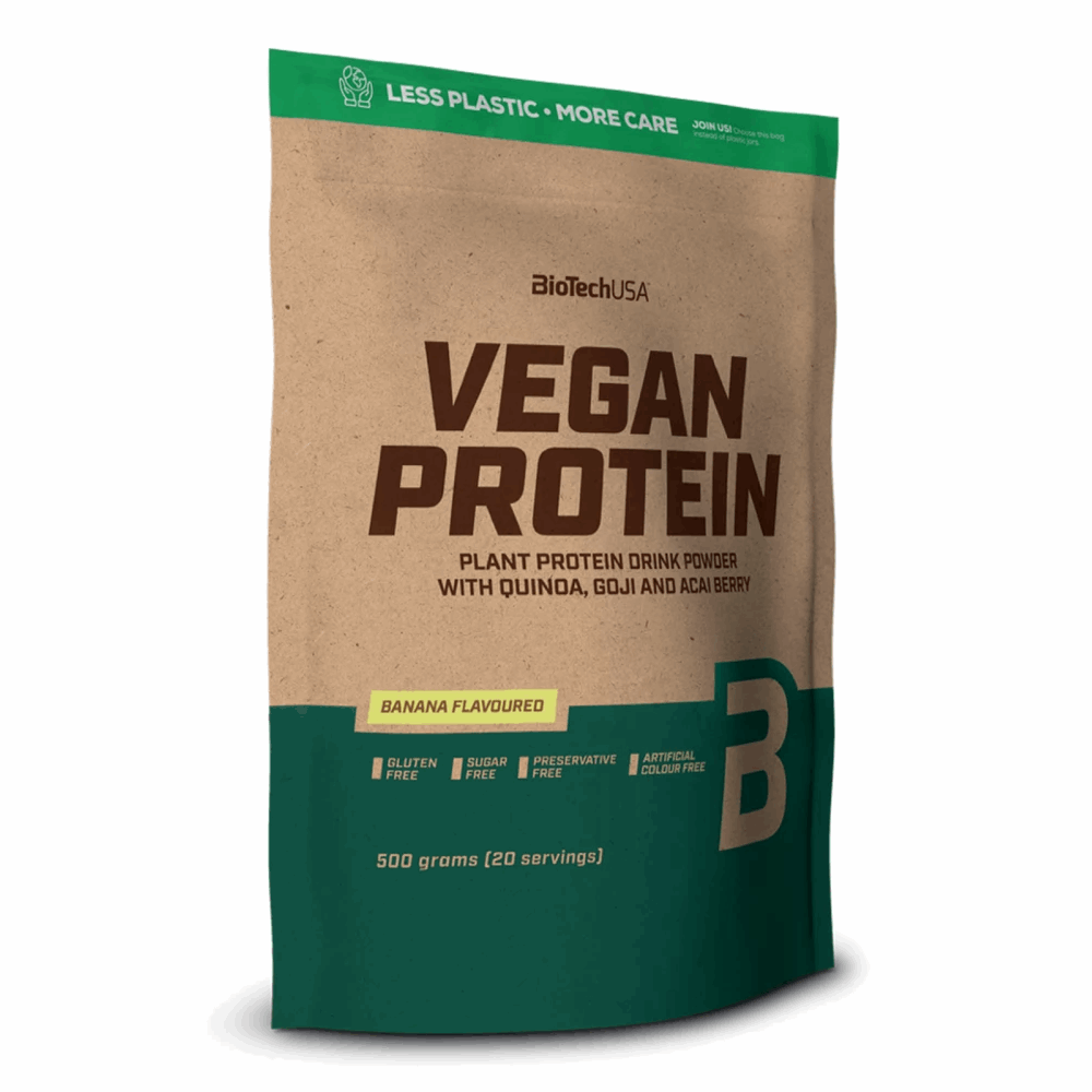Vegan Protein 500g / Banane - BIOTECH USA - Market Fit