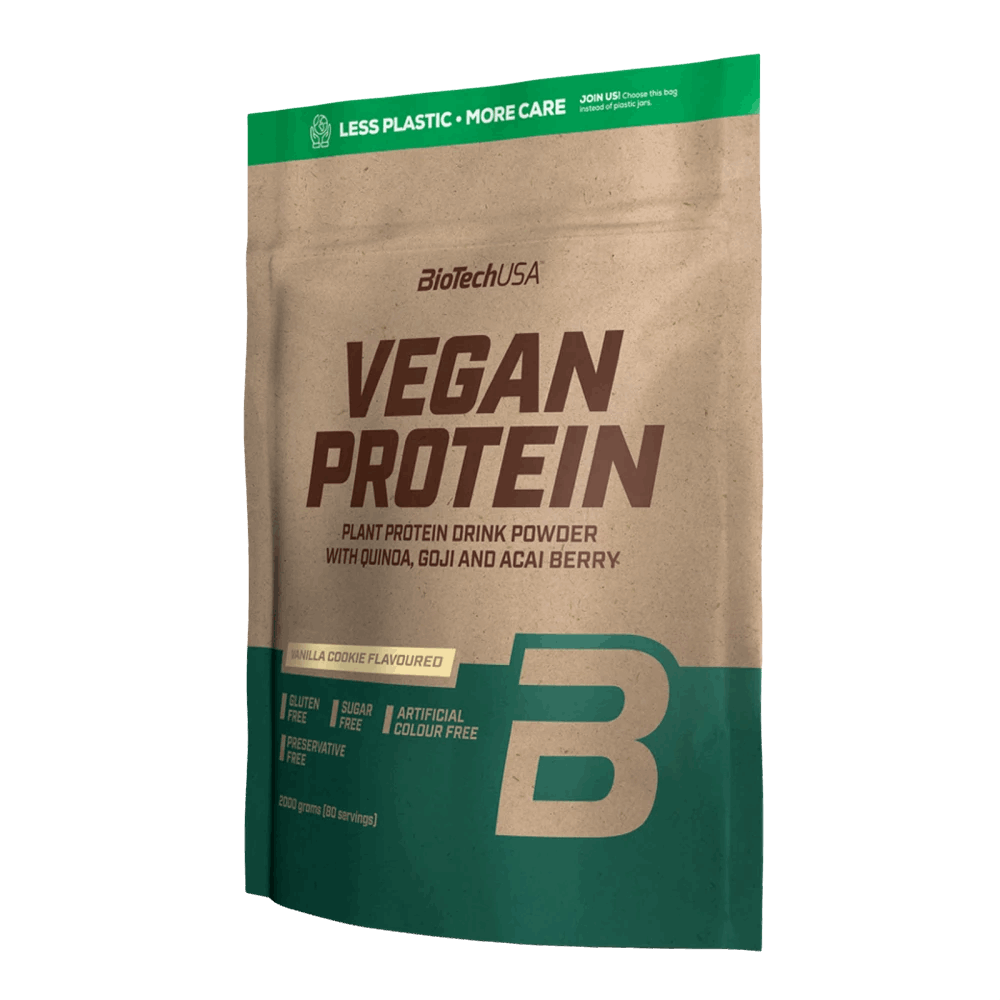 Vegan Protein 2000g / Banane - BIOTECH USA - Market Fit