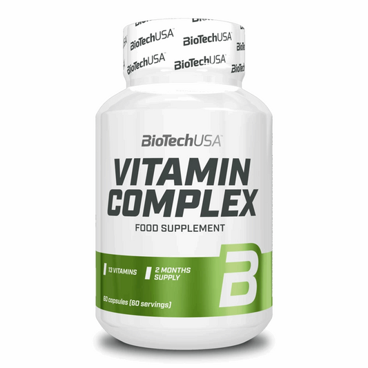 Vitamin complex 60 capsules - BIOTECH USA - Market Fit