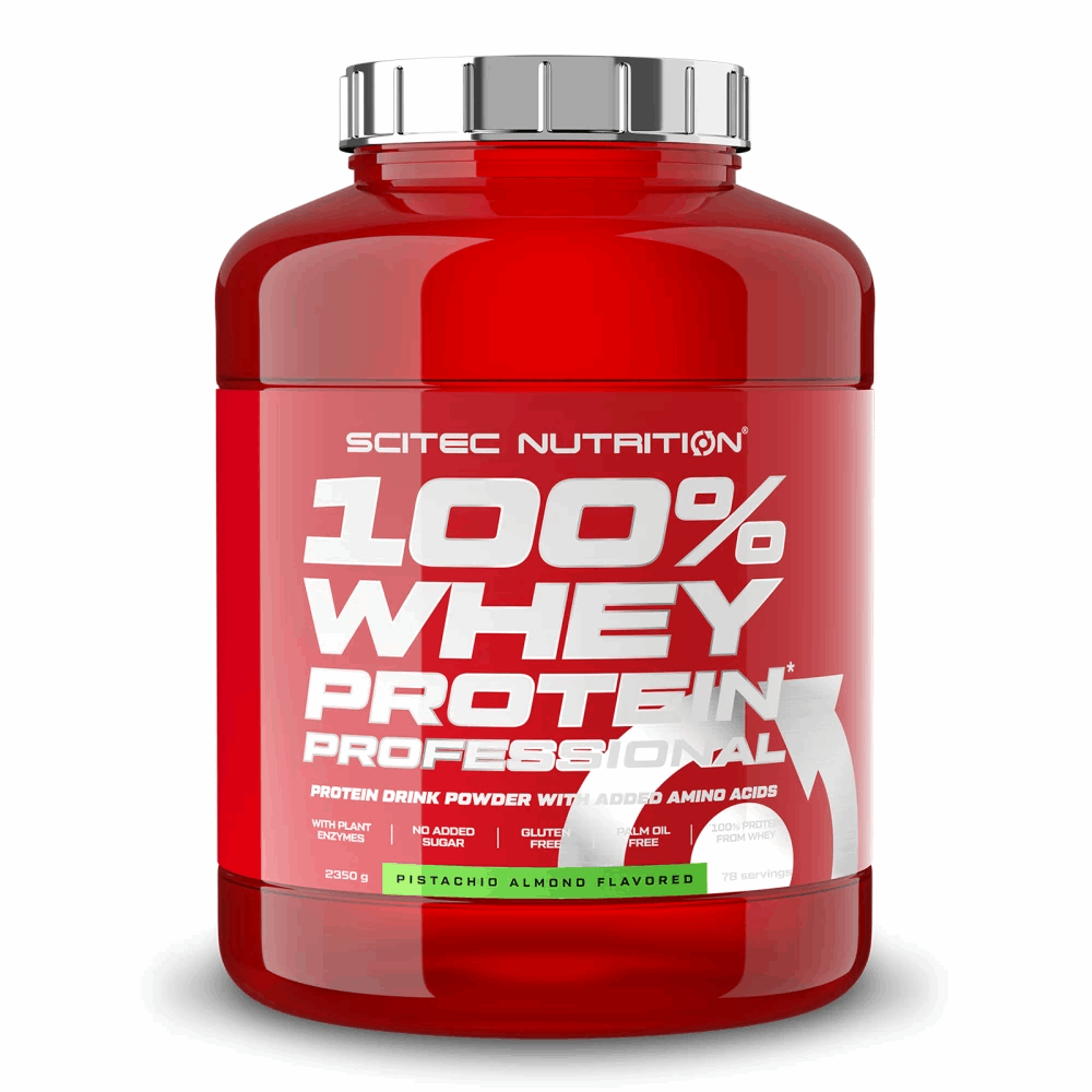 100% Whey Protein Professional - 2350g 2350g / Pistache Amande - SCITEC NUTRITION | Market Fit