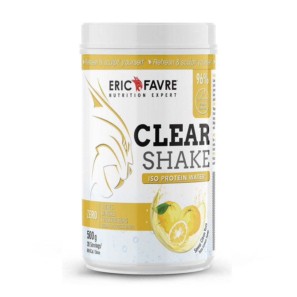 Clear Shake - Iso Protein Water 500g / Citron Yuzu - ERIC FAVRE - Market Fit