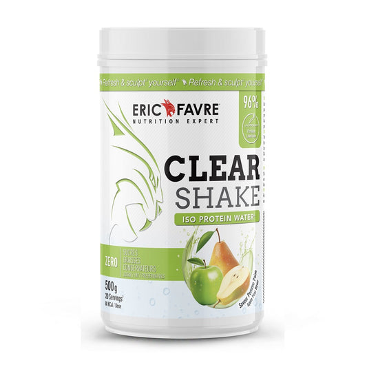 Clear Shake - Iso Protein Water 500g / Pomme - Poire - ERIC FAVRE - Market Fit