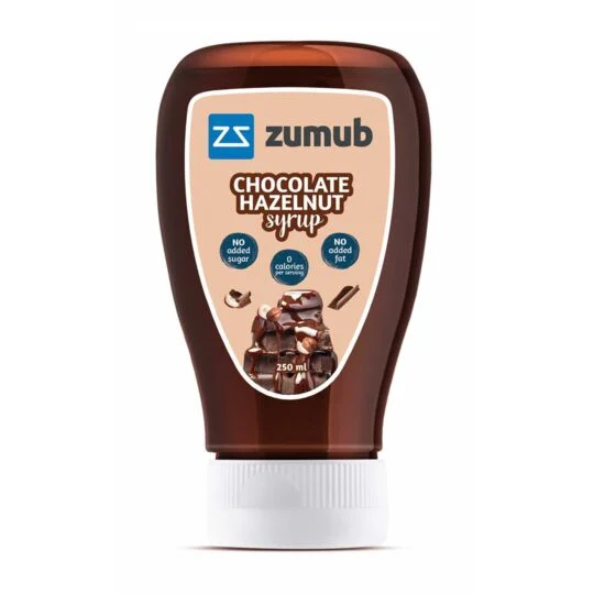 Sirop Zero - Chocolat Noisette 250ml - ZUMUB - Market Fit