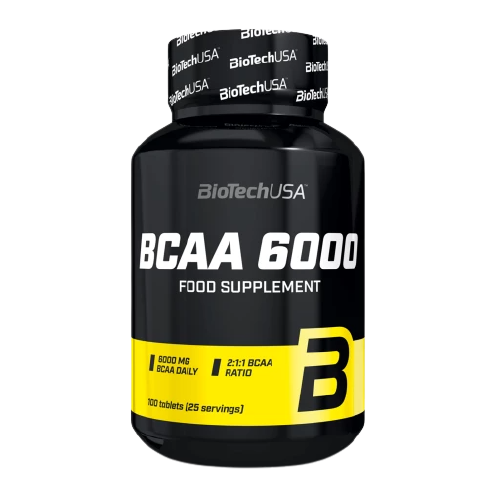 BCAA 6000 100 capsules - BIOTECH USA - Market Fit