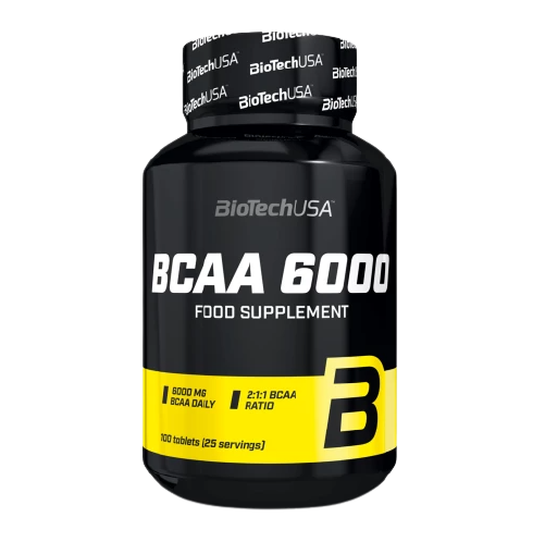 BCAA 6000 100 capsules - BIOTECH USA | Market Fit