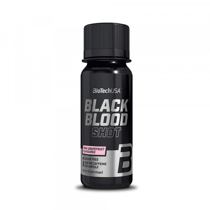 Black Blood Shot 60ml / Pamplemousse rose - BIOTECH USA - Market Fit