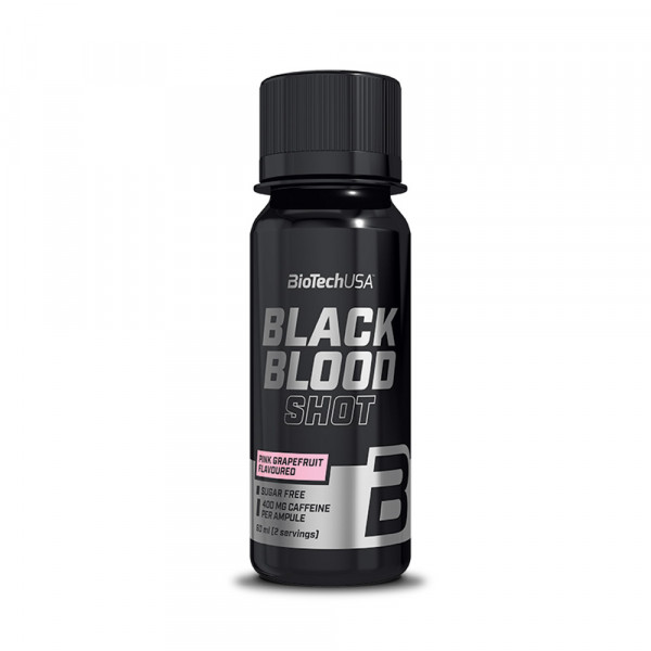 Black Blood Shot 60ml / Pamplemousse rose - BIOTECH USA