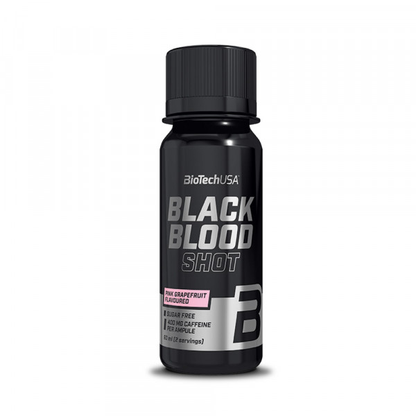 Black Blood Shot 60ml / Pamplemousse rose - BIOTECH USA