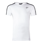 T-shirt "Chester" - Blanc/Noir L - GORILLA WEAR | Market Fit