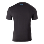 T-shirt "Chester" - Noir/Bleu M - GORILLA WEAR | Market Fit